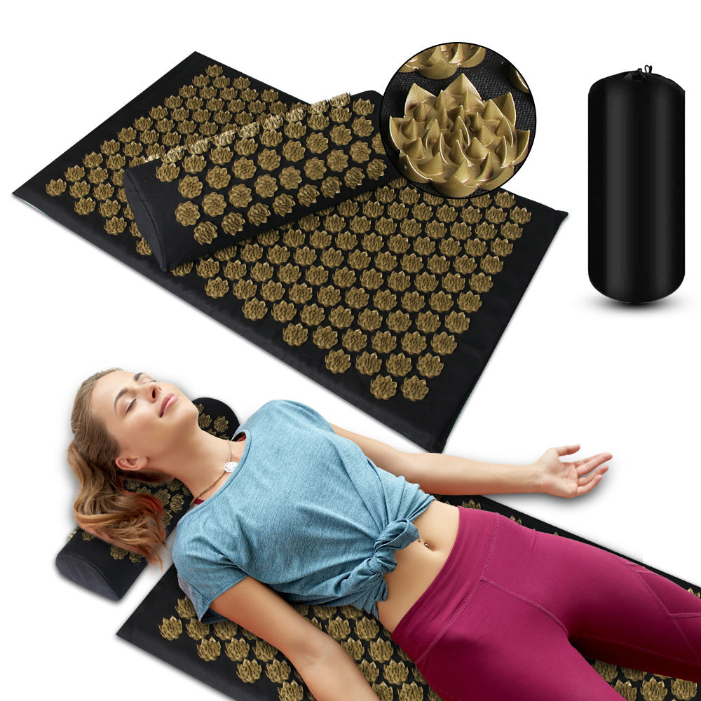 AcuLotus – Lotus Flower Acupressure & Massage Yoga Mat | Deep Relaxation & Stress Relief