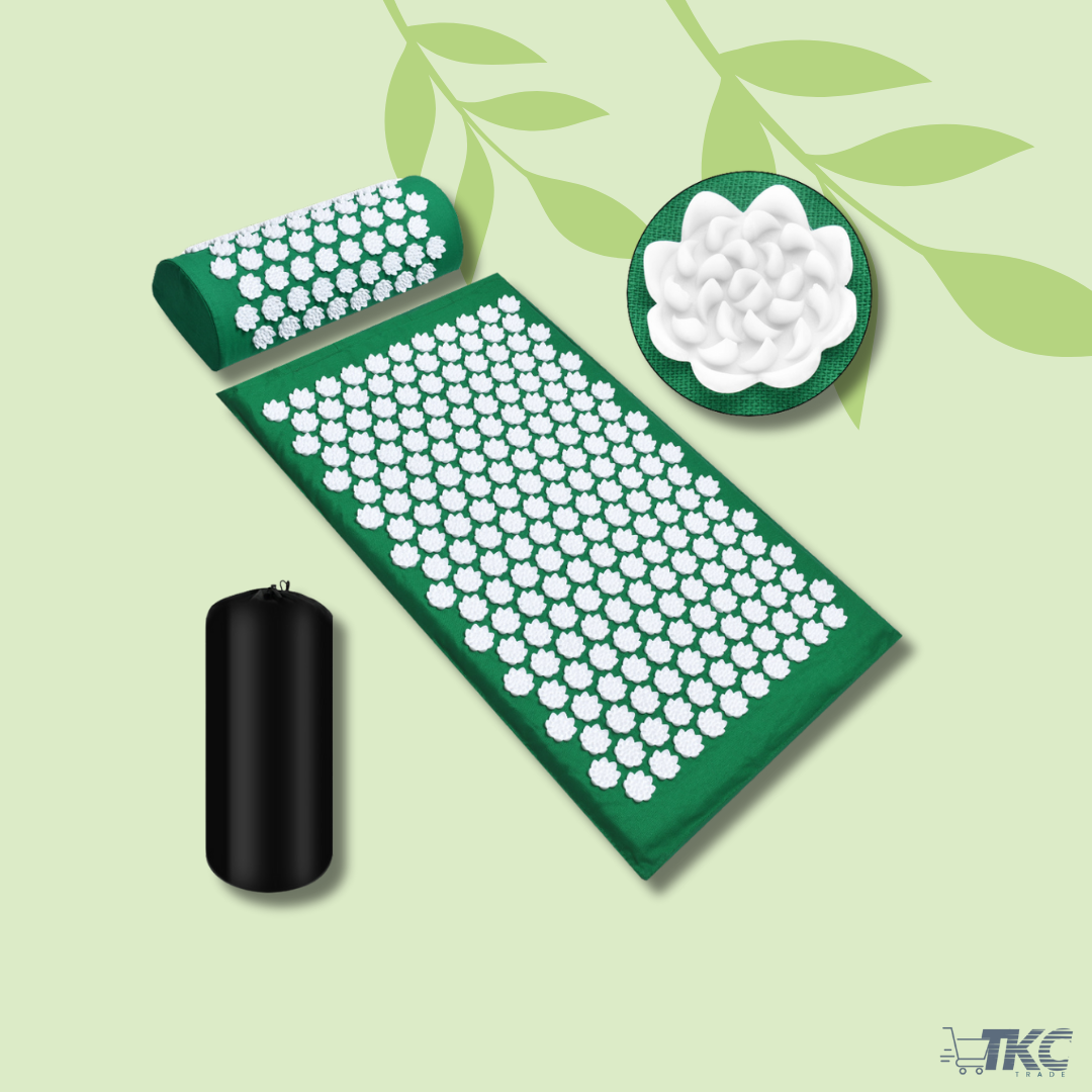 AcuLotus – Lotus Flower Acupressure & Massage Yoga Mat | Deep Relaxation & Stress Relief